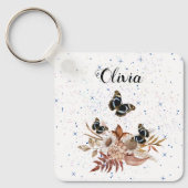 bloementuin sleutelhanger (Voorkant)