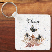 bloementuin sleutelhanger (Voorkant)