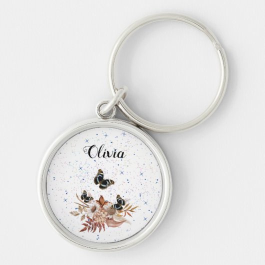 bloementuin sleutelhanger (Voorkant)