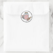 Bloementuin Suiker Scrubs Label voor Scrubs (Tas)