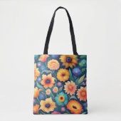 bloementuin | tote bag (Voorkant)