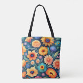 bloementuin | tote bag (Achterkant)