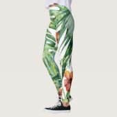 Bloementuin Tropisch Leggings (Links)
