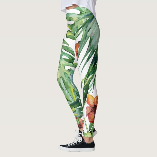 Bloementuin Tropisch Leggings (Links)