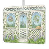 bloementuin tuinhuisje ontwerp luchtverfrisser (Links)