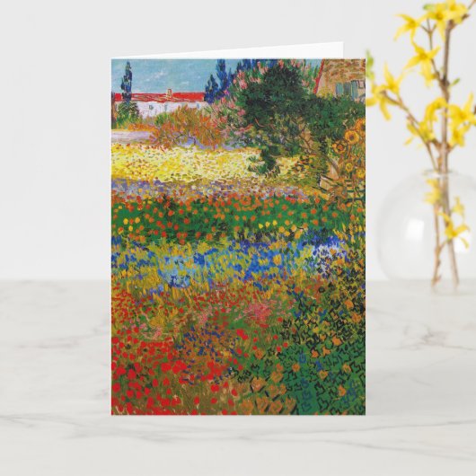 Bloementuin, Van Gogh Kaart (Gele Bloem)
