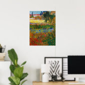 Bloementuin, Van Gogh Poster (Thuiskantoor)