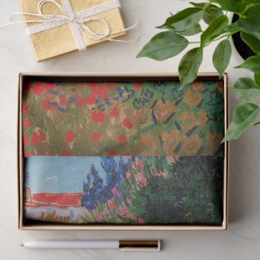 Bloementuin, Van Gogh Tissuepapier (Geschenk)