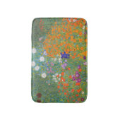 Bloementuin van Gustav Klimt Badmat (Voorkant Verticaal)