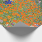 Bloementuin van Gustav Klimt Cadeaupapier (Hoek)