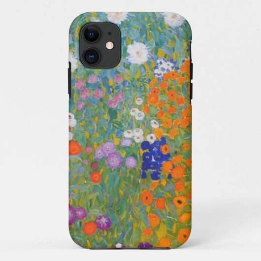 Bloementuin van Gustav Klimt Case-Mate iPhone Case (Achterkant)