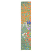 Bloementuin van Gustav Klimt Korte Tafelloper (Voorkant)