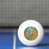 Bloementuin van Gustav Klimt Pingpongbal (Net)