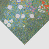Bloementuin van Gustav Klimt Tissuepapier (Detail)
