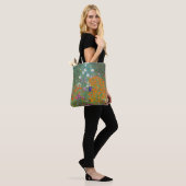 Bloementuin van Gustav Klimt Tote Bag (Op model)