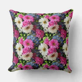 Bloementuin van Kleurrijke Collecties Sierkussen