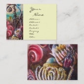 BLOEMENTUIN VAN MELISSA Floral Visitekaartje (Voorkant / Achterkant)