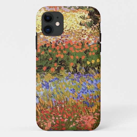 Bloementuin,Vincent van Gogh. Case-Mate iPhone Case (Achterkant)