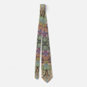 bloementuin Waterverf schilderij Stropdas (Achterkant)