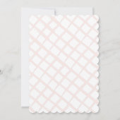 Bloementuin Wit Vrijgezellenfeest Kaart (Achterkant)