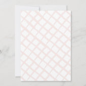 Bloementuin Witte Meisje Brunch Baby shower Kaart (Achterkant)