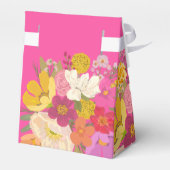 Bloementuin Zomer Vrijgezellenfeest Dank u Bedankdoosjes (Achterkant)