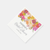 Bloementuin Zomer Vrijgezellenfeest Servet (Hoek)