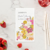 Bloementuin Zomer Vrijgezellenfeest Servet (Insitu)