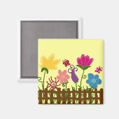 Bloementuinmagneet Magneet (Voorkant / Achterkant)