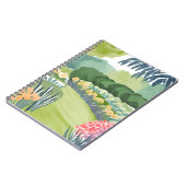 Bloementuinwandeling | Flora Natuur Aquarel Notitieboek (Linkerzijde)