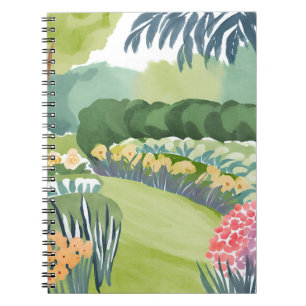 Bloementuinwandeling   Flora Natuur Aquarel Notitieboek