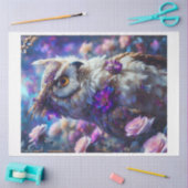 Bloemenuil 2 tissuepapier (Craft)