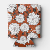 Bloemenuitnodiging: Abstracte bruiloft Blikjeskoeler (Achterkant)