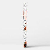 Bloemenuitnodiging: Abstracte bruiloft Case-Mate iPhone Case (Achterkant / Links)