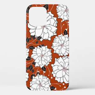 Bloemenuitnodiging: Abstracte bruiloft Case-Mate iPhone Case