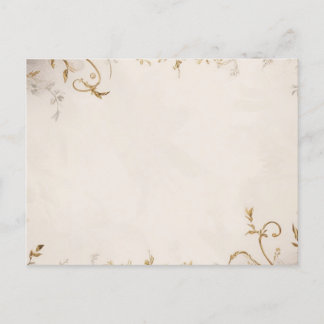 Bloemenuitnodiging briefkaart