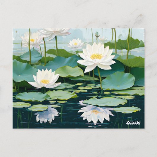 Bloemenuitnodiging briefkaart (Achterkant)