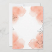 bloemenuitnodiging kaart (Achterkant)