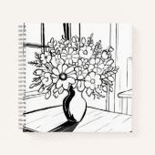 Bloemenvaas Notitieboek (Voorkant)