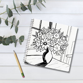 Bloemenvaas Notitieboek