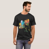Bloemenvaas T-shirt (Voorkant volledig)