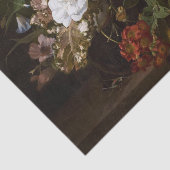 Bloemenvaas van Rachel Ruysch Tissuepapier (Detail)