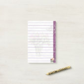 Bloemenvase Post-it® Notes (Op bureau)