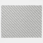 Bloemenvazen fleece deken (Voorkant (Horizontaal))