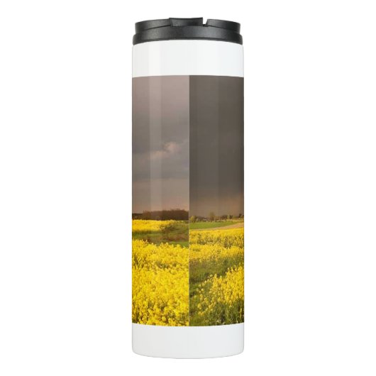 Bloemenveld 11 thermosbeker (Achterkant)