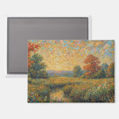 Bloemenveld 2530 magneet (Voorkant / Achterkant)