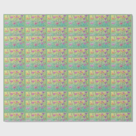 Bloemenveld Cadeaupapier