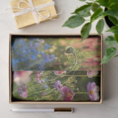 Bloemenveld decoupage tissuepapier (Geschenk)