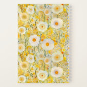 Bloemenveld Geel Sinaasappel Natuur Happy Fun Notitieboek (Achterkant)