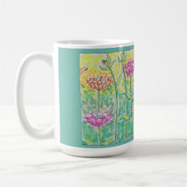 Bloemenveld Koffiemok